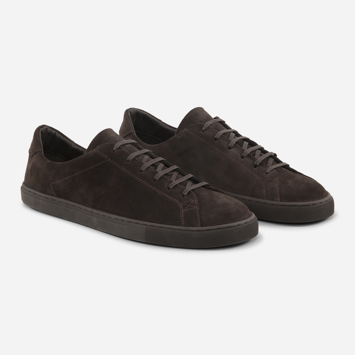 Dark Brown Suede
