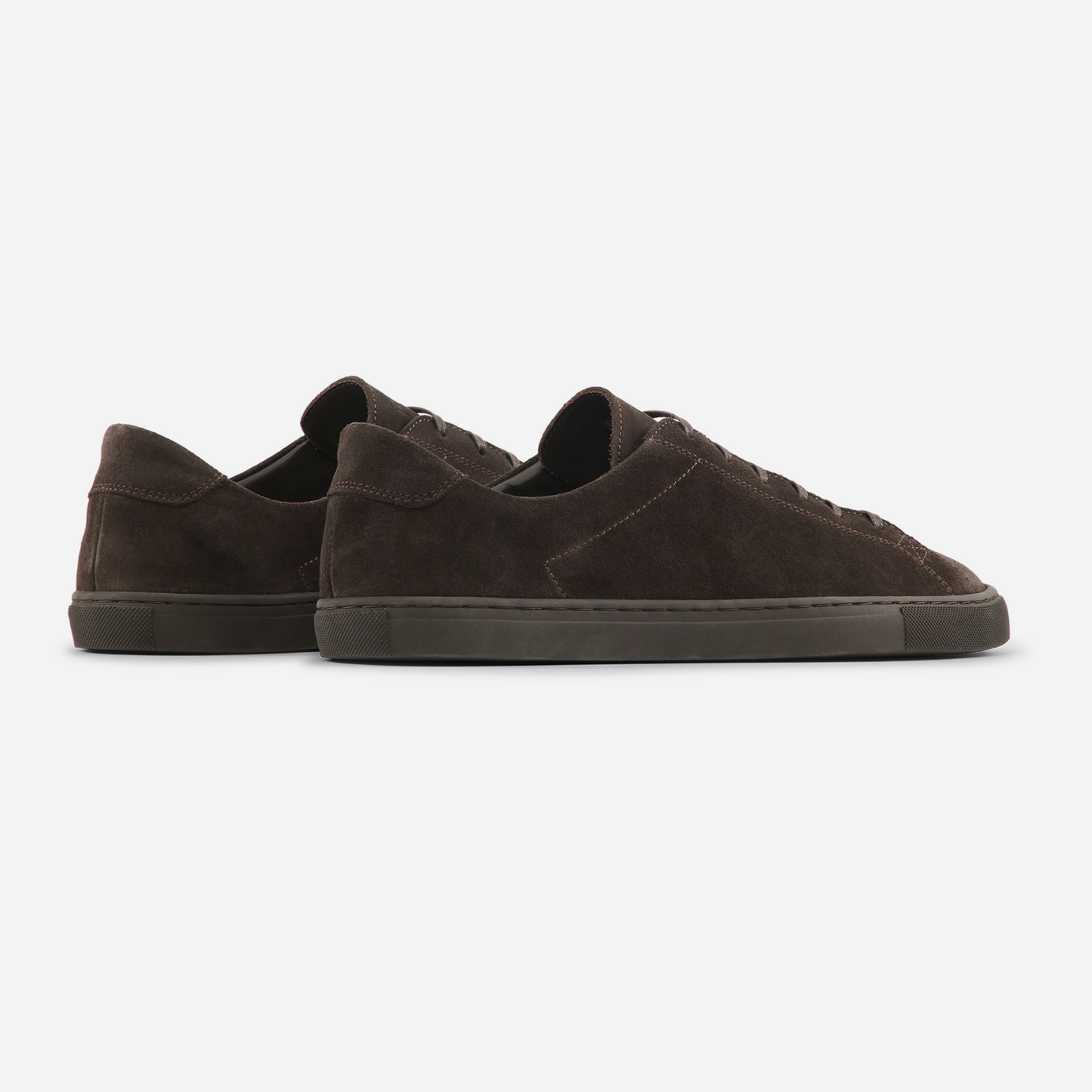 Dark Brown Suede