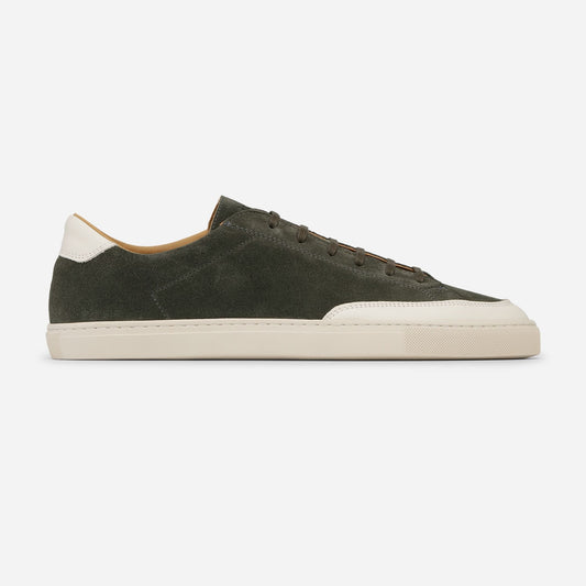JOA barefoot TALUS barefoot sneaker deep green suede