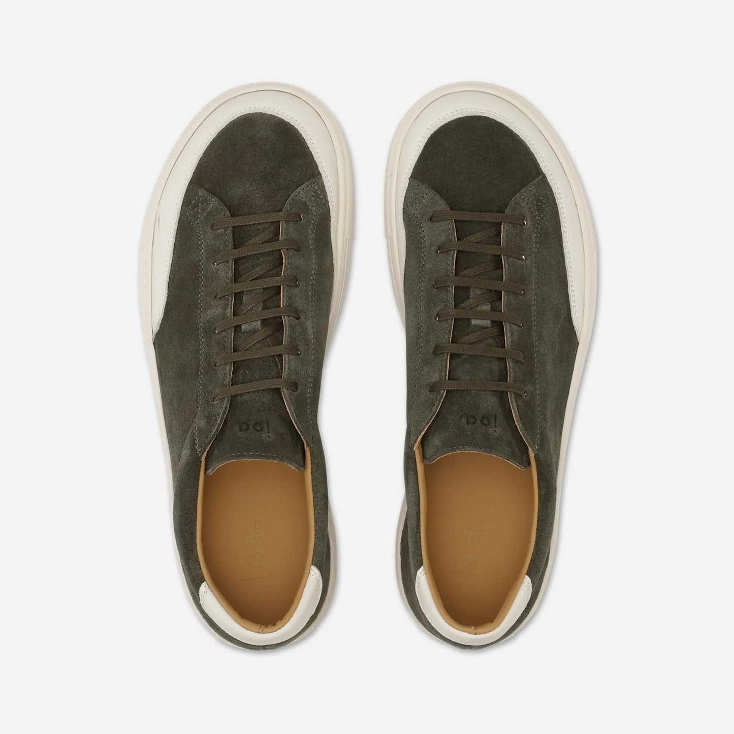JOA barefoot TALUS barefoot sneaker deep green suede