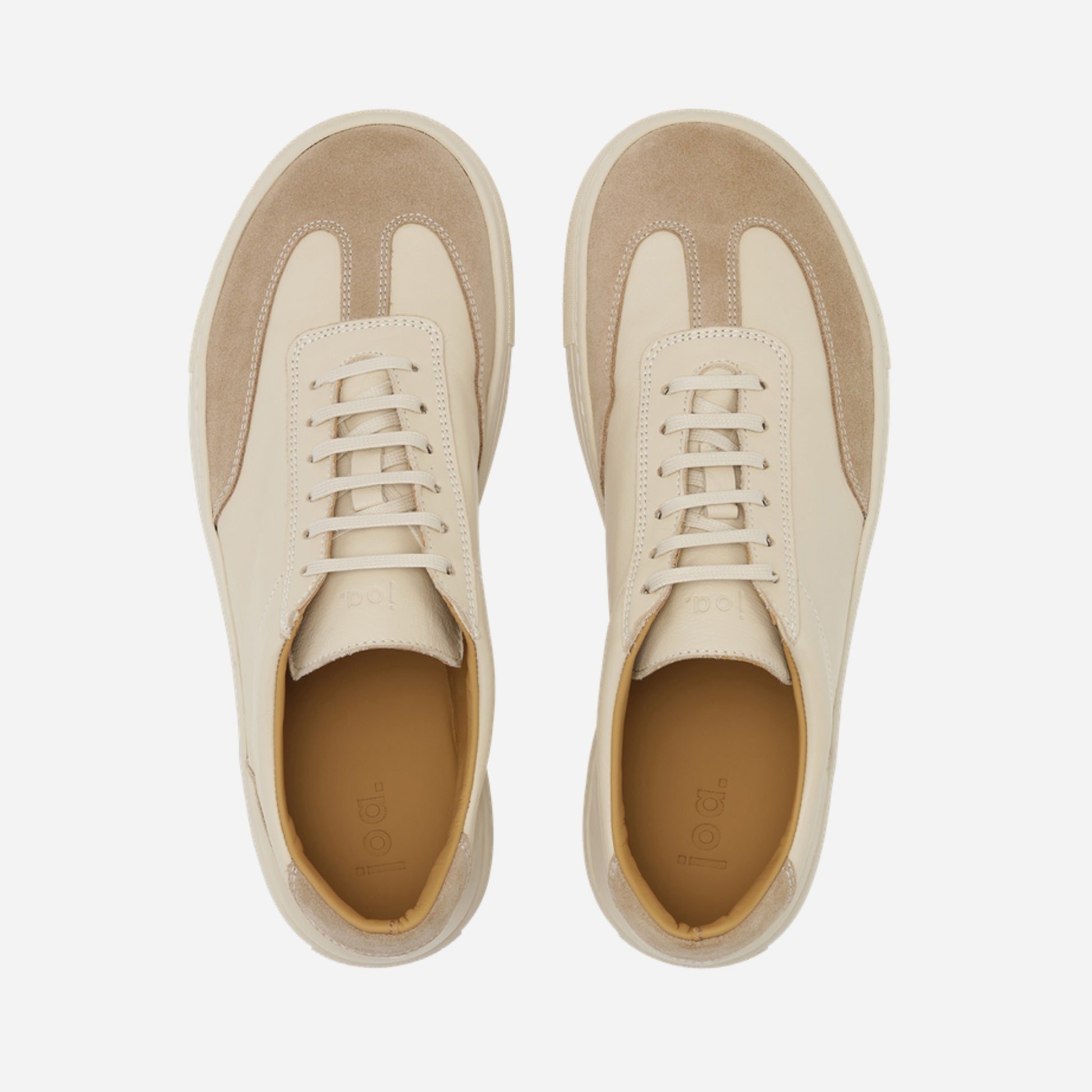 JOA barefoot CUBOID sneaker cream leather