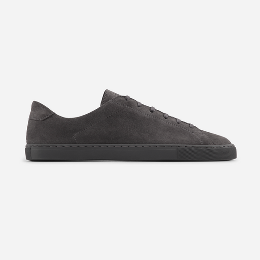 JOA barefoot PHALANX barefoot sneaker charcoal suede