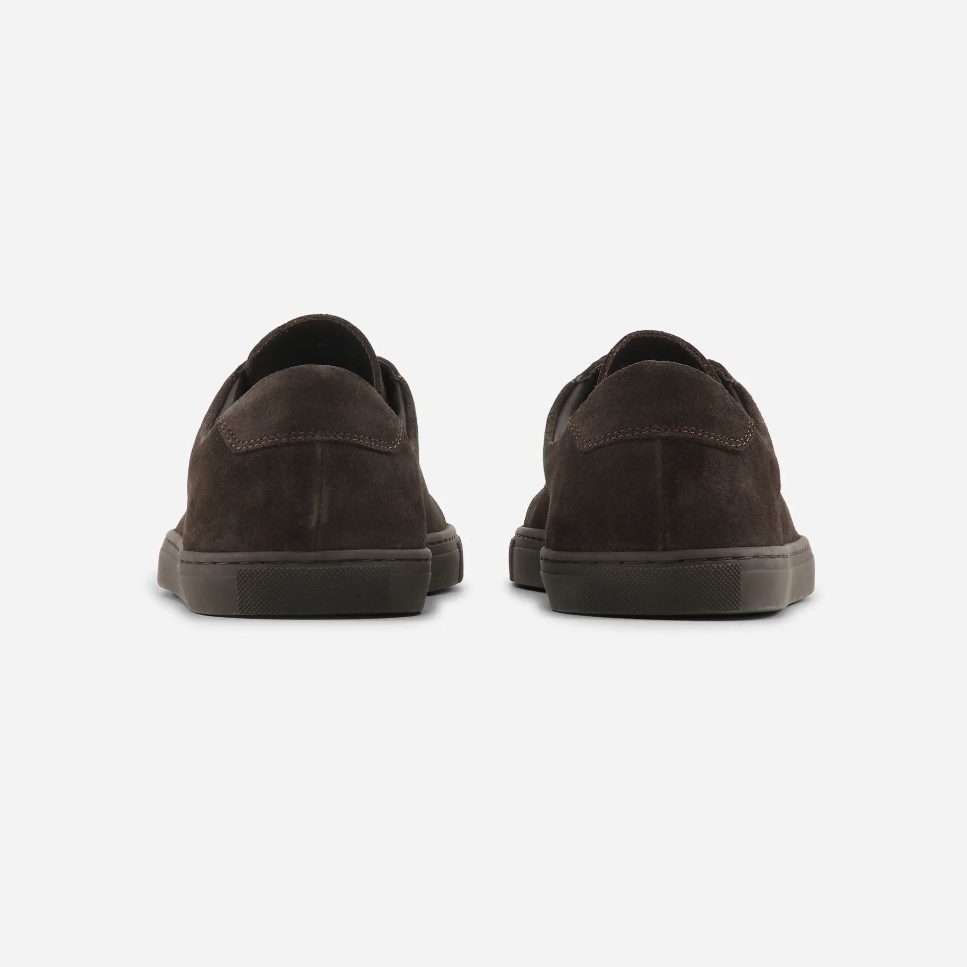 Dark Brown Suede