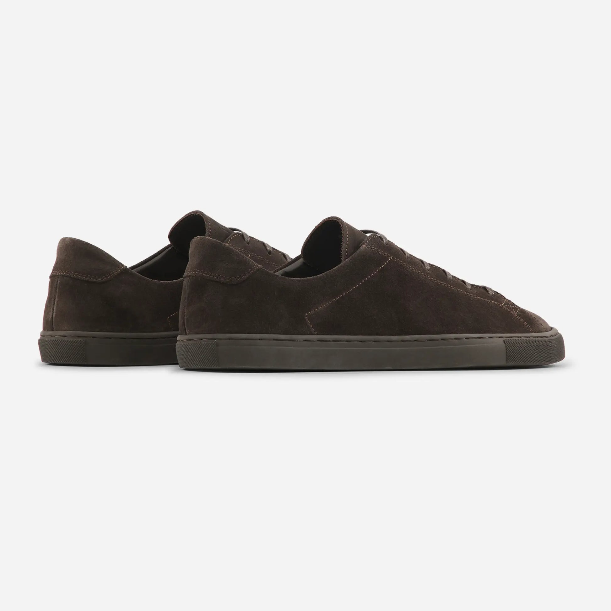 Dark Brown Suede