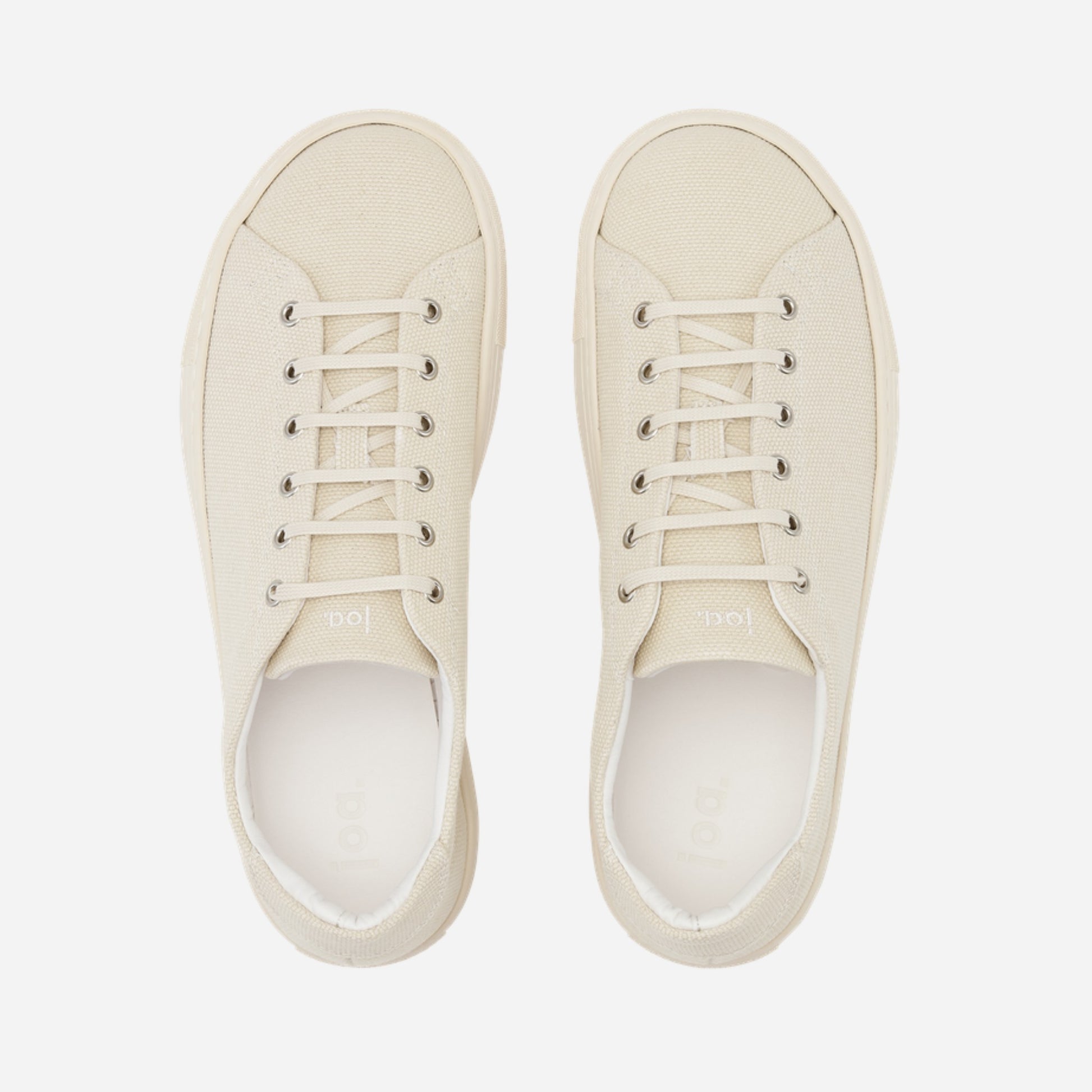 JOA barefoot PHALANX sneaker off-white canvas